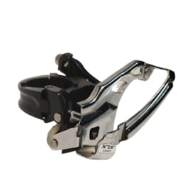 Cambio Dianteiro Shimano SLX M675 34,9mm Dual Pull Cromado