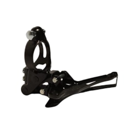 Cambio Dianteiro Shimano Tourney TZ-510 31,8mm Puxa Por Cima Preto