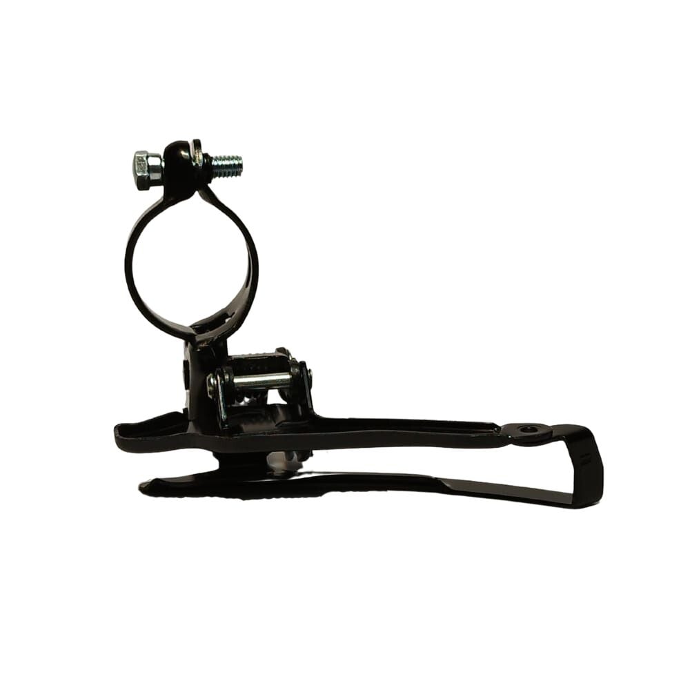 Cambio Dianteiro Shimano Tourney TZ-510 31,8mm Puxa Por Cima Preto