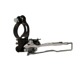 Cambio Dianteiro Sunrace M2A 31,8mm Puxa Por Cima Cromado