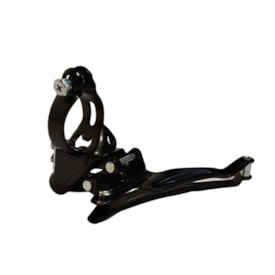 Cambio Dianteiro Yamada Q30 31,8mm Puxa Por Cima Preto