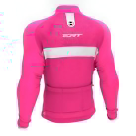 Camiseta Manga Longa Ert Tour Strip Pink Proteção UV