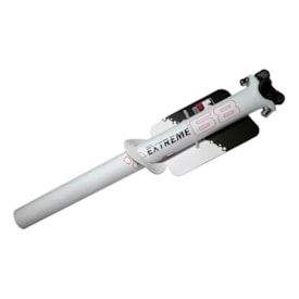 Canote de Selim Kapa Alumínio 31,6mm X 400mm Branco