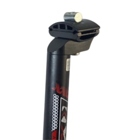 Canote de Selim LTX Alumínio 26,8mm X 400mm Preto