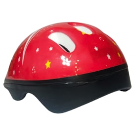 Capacete Bike Infantil Element Star Vermelho