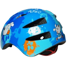 Capacete Bike Infantil Garra7 Com Cotoveleira - M