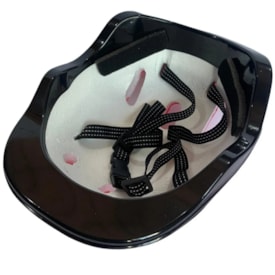 Capacete Bike Infantil GTS Estrela Vermelho - P