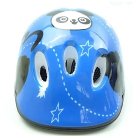 Capacete Bike Infantil GTS Urso Azul - P