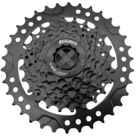 Cassete 7 Velocidades Sunrun Preto 11/34