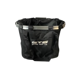 Cesta de Bicicleta Aro 26 GTS Tecido Preto