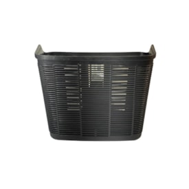 Cesta de Bicicleta Aro 26 Paco Nylon Preto