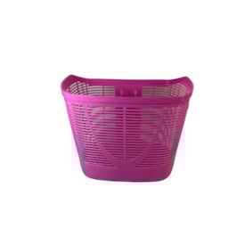 Cesta de Bicicleta Aro 26 Shaoxing Nylon Rosa