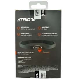 Cinta Cardíaca Atrio Premium Sensor Removível Bluetooth Ant Bi-157