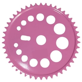 Coroa Galic Silk Balls Rosa 46 Dentes Aço