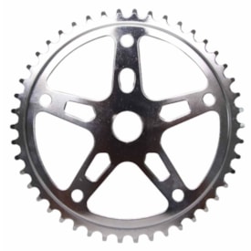 Coroa Single Nitrus Cromado 46 Dentes Aço