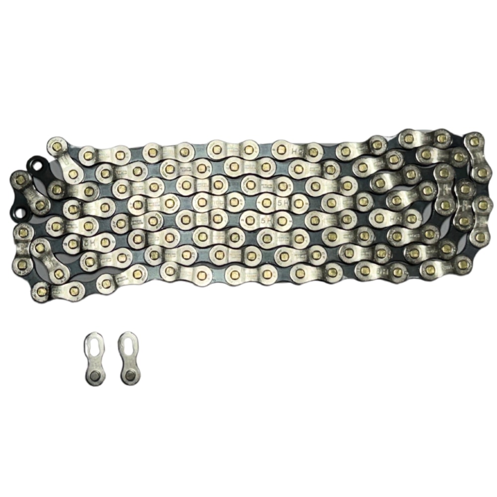 Corrente Fina Bicicleta TEC CT8 8 Velocidades 116 Elos