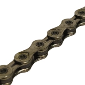 Corrente Fina KMC X9-L 1/2x11/128 116 Elos Prata Index 9V Semi-Vazada