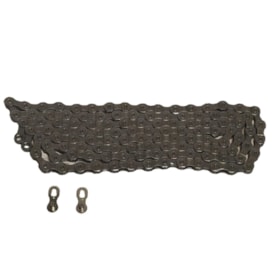 Corrente Fina TEC C9 1/2x11/128 116 Elos Prata Index 9V