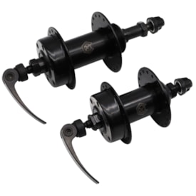 Cubo Aço City Rosca 36 Furos Preto Com Blocagem