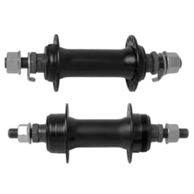 Cubo Aço Paco Rosca 36 Furos Mono Preto