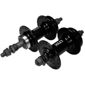 Cubo Alumínio G7 Rosca 36 Furos Preto