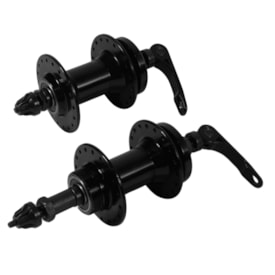 Cubo Alumínio Garra7 Rosca 36 Furos Blocagem Preto