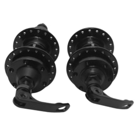 Cubo Alumínio Inviktus Cassete 36 Furos Blocagem Preto