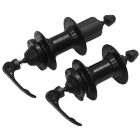 Cubo Alumínio Inviktus Cassete 36 Furos Blocagem Preto