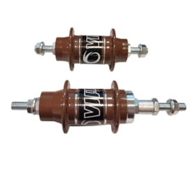 Cubo Alumínio Rosca Viper 36 Furos Com Rolamento Cafe Retro