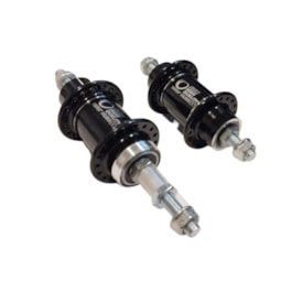 Cubo Alumínio Rosca Viper 36 Furos Com Rolamento Preto