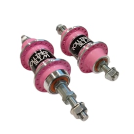 Cubo Alumínio Rosca Viper 36 Furos Com Rolamento Rosa