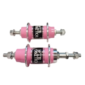 Cubo Alumínio Rosca Viper 36 Furos Com Rolamento Rosa