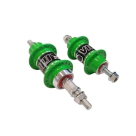 Cubo Alumínio Viper Rosca 36 Furos Verde Kawasaki