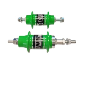 Cubo Alumínio Viper Rosca 36 Furos Verde Kawasaki