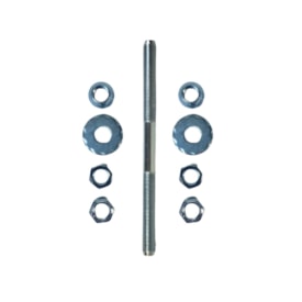 Eixo Dianteiro Ciser 140mm Aço Grosso 3/8