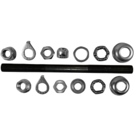 Eixo Dianteiro G7 145mm Aço Preto Grosso 3/8