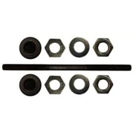Eixo Dianteiro Goal 140mm Aço Preto Fino 5/16 ( 4 Unidades )