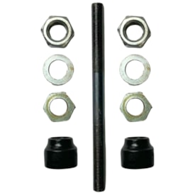 Eixo Dianteiro Importado 140mm Preto Grosso 3/8