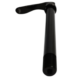 Eixo Passante Dianteiro Kapa 145/160mm Alumínio Preto Grosso 15mm