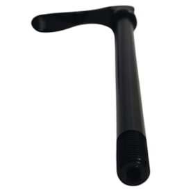 Eixo Passante Traseiro Kapa 180mm Alumínio Preto Grosso 12mm