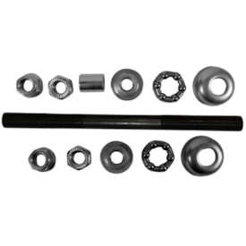 Eixo Traseiro G7 200mm Aço Preto Grosso 3/8 ( 5 Unidades )