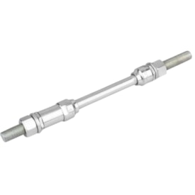 Eixo Traseiro G7 200mm Zincado Grosso 3/8 Com Espaçador (10 Unidades)