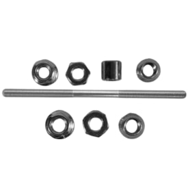 Eixo Traseiro Importado 200mm Zincado Grosso 3/8