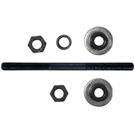 Eixo Traseiro Logan 145mm Aço Preto Grosso 3/8