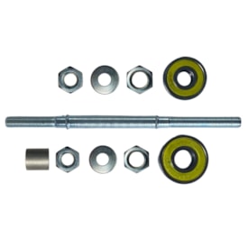 Eixo Traseiro Nek 185mm Aço Zincado Grosso 3/8