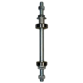 Eixo Traseiro Nek 200mm Aço Zincado Grosso 3/8