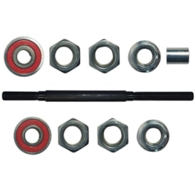 Eixo Traseiro Saiguan 185mm Aço Preto Grosso 3/8