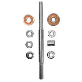 Eixo Traseiro Shun Feng 185mm Aço 3/8 Rolamento 6000/6200