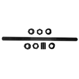 Eixo Traseiro WG 180mm Aço Preto ( 2 Unidades )