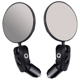 Espelho Retrovisor Bike G7 Redondo Preto